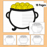 St Patricks Day Writing Paper Pot of Gold Activities Craft