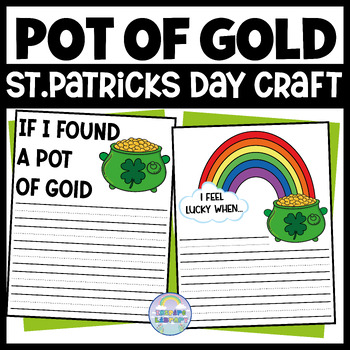 St Patricks Day Writing Prompt Paper Craftivity Activities Spring ...