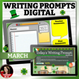 St Patricks Day Writing Prompts w RACE Strategy
