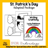 St Patricks Day Writing Reading Math Package for Special E