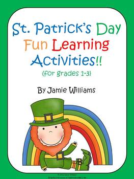 Preview of St. Patrick's Day activities for grades 1-3