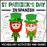 St. Patrick's Day Activities and Games in Spanish