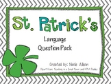 St. Patrick’s Literal, Inferential and Evaluative Question Pack