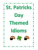 St. Patricks Themed Idioms