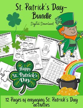 Preview of St. Patricks day- activity bundle