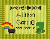 St. Pat's Day Addition Game