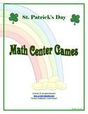 St. Patty's Day Games for Math Centers