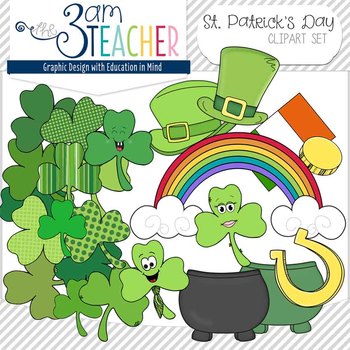 Preview of St. Pattrick's Day Graphics Collection