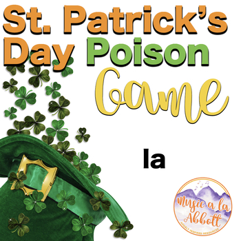 Preview of St. Patty's Day Leprechaun Poison Melody Game: la