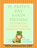 St. Patty's Day Numerical Fluency and Problem Solving Stations