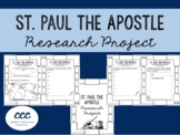 St. Paul the Apostle - Research Project