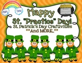 "St. Practice" Day Craftivities! {St. Patrick's Day Fun!}