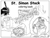 St. Simon Stock Coloring Pages - Catholic History