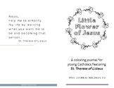 St. Therese of Lisieux Little Flower of Jesus Coloring Ado