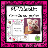 St-Valentin cocotte en papier - Valentine's Day FRENCH