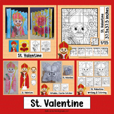 St Valentine Activities Catholic Saints Craft Bulletin Boa