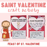 St. Valentine Craft Activity - Catholic Saint Feast Day