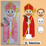 St Valentine Craft Bulletin Board Catholic Saint Activitie