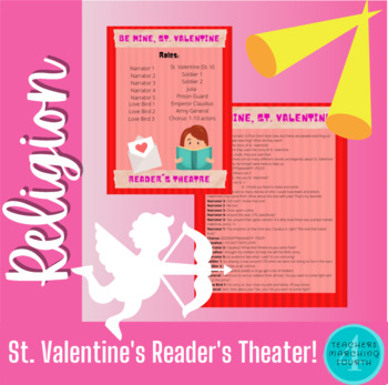 Preview of St. Valentine Reader's Theater! | Up to 30 roles | Digital