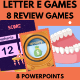 Letter E Phonics ELA Review Games | Long and Short E | Kin