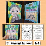 St Vincent De Paul Craft Agamograph Catholic Coloring Acti