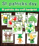 St patricks day craft handprint Craft activity