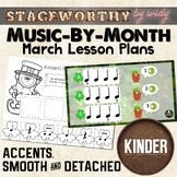 Staccato and Legato - Kindergarten Music - March Music Lesson