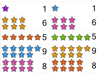 Preview of Stack-able Stars: Adding, Subtracting and Counting with arrays