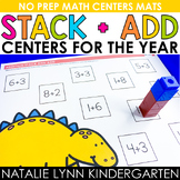 Stack and Add Addition to 5 and to 10 Kindergarten Math Ce