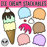 Stackable Ice Cream Clip Art