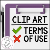 Stacy Crouse Clip Art Terms of Use and License Information