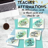 Staff Affirmations | Teacher Self Care | Wellness