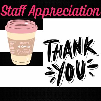 Preview of Staff Appreciation Cup of Gratitude