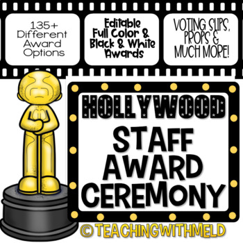 Preview of Staff Awards-Editable