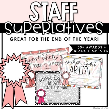Preview of Staff Awards & Superlatives | End of the Year