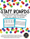 Staff Boards for Melodic Assessment
