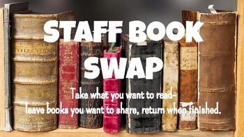 Preview of Staff Book Swap PDF sign