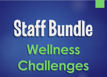 Preview of Wellness Challenge Bundle