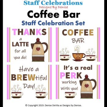 Preview of Staff Celebrations - Coffee Bar