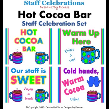 Preview of Staff Celebrations - Hot Cocoa Bar