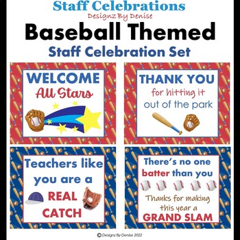 Preview of Staff Celebrations - You Hit It Out of the Park