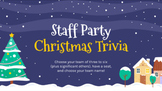 Staff Christmas Trivia