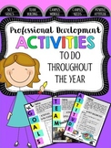 Professional Development Activities All Year Long