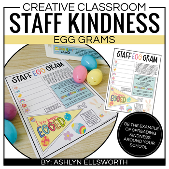 Preview of Easter Staff Egg Gram | Spring Staff Morale Booster and Gift Idea