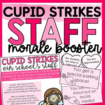 Preview of Staff Morale Booster Valentine Hunt for Teachers