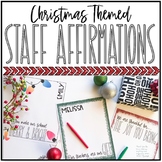 Staff Morale Boosters for Christmas - Personalized Affirmations
