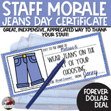 Staff Morale | Jeans Day