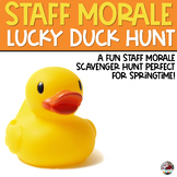 Staff Morale |  Lucky Duck Hunt | Staff Scavenger Hunt