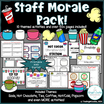 Preview of Staff Morale Pack: 10+ activities to BOOST morale!