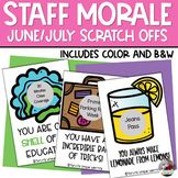 Staff Morale | Staff Appreciation | June and July Summer S